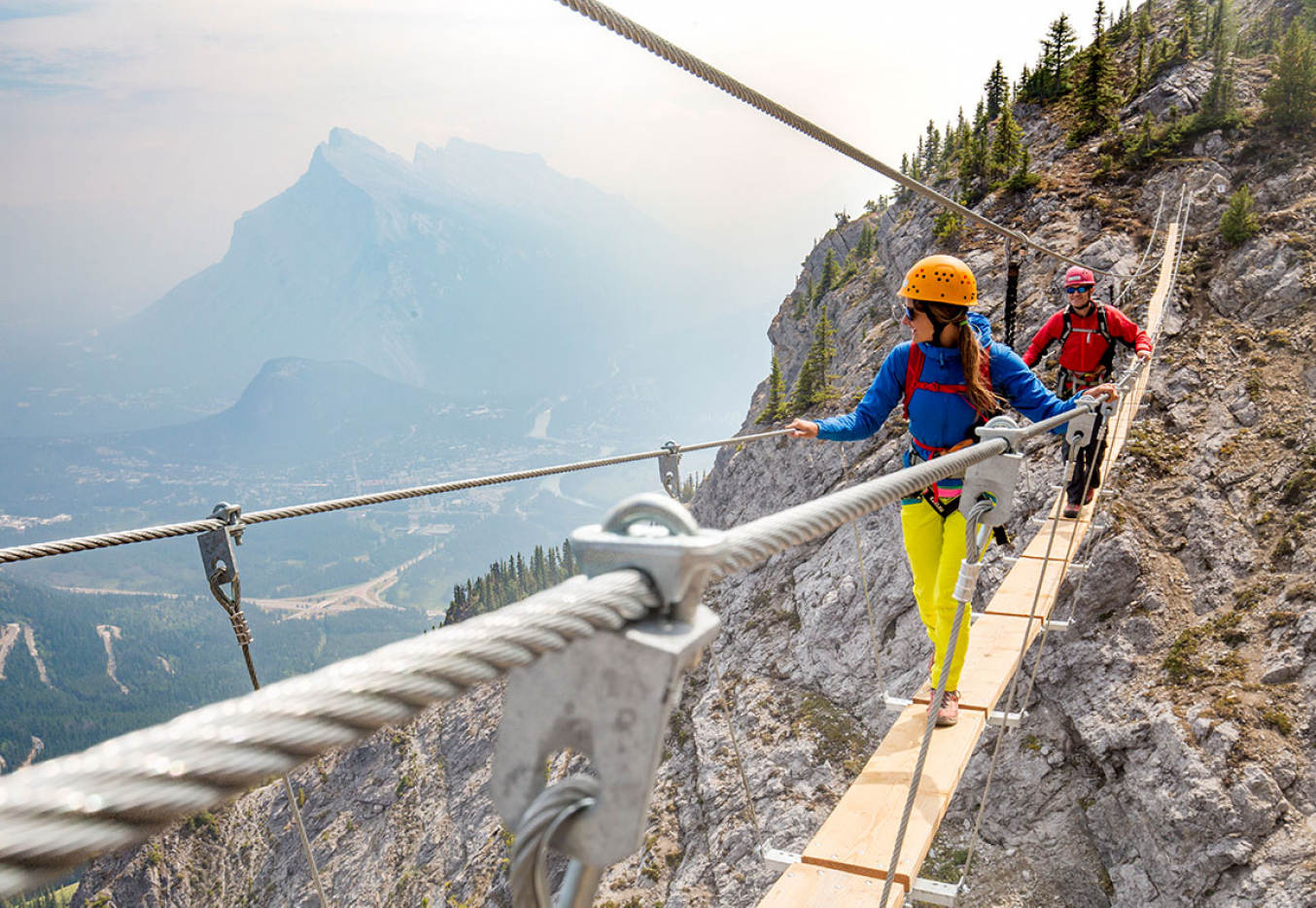 Via Ferrata Mt. Norquay Ski Resort